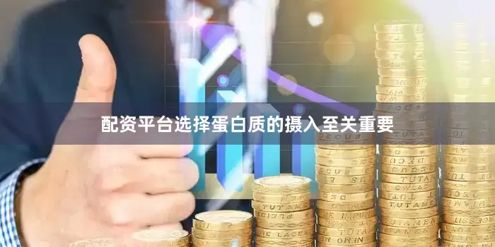 配资平台选择蛋白质的摄入至关重要